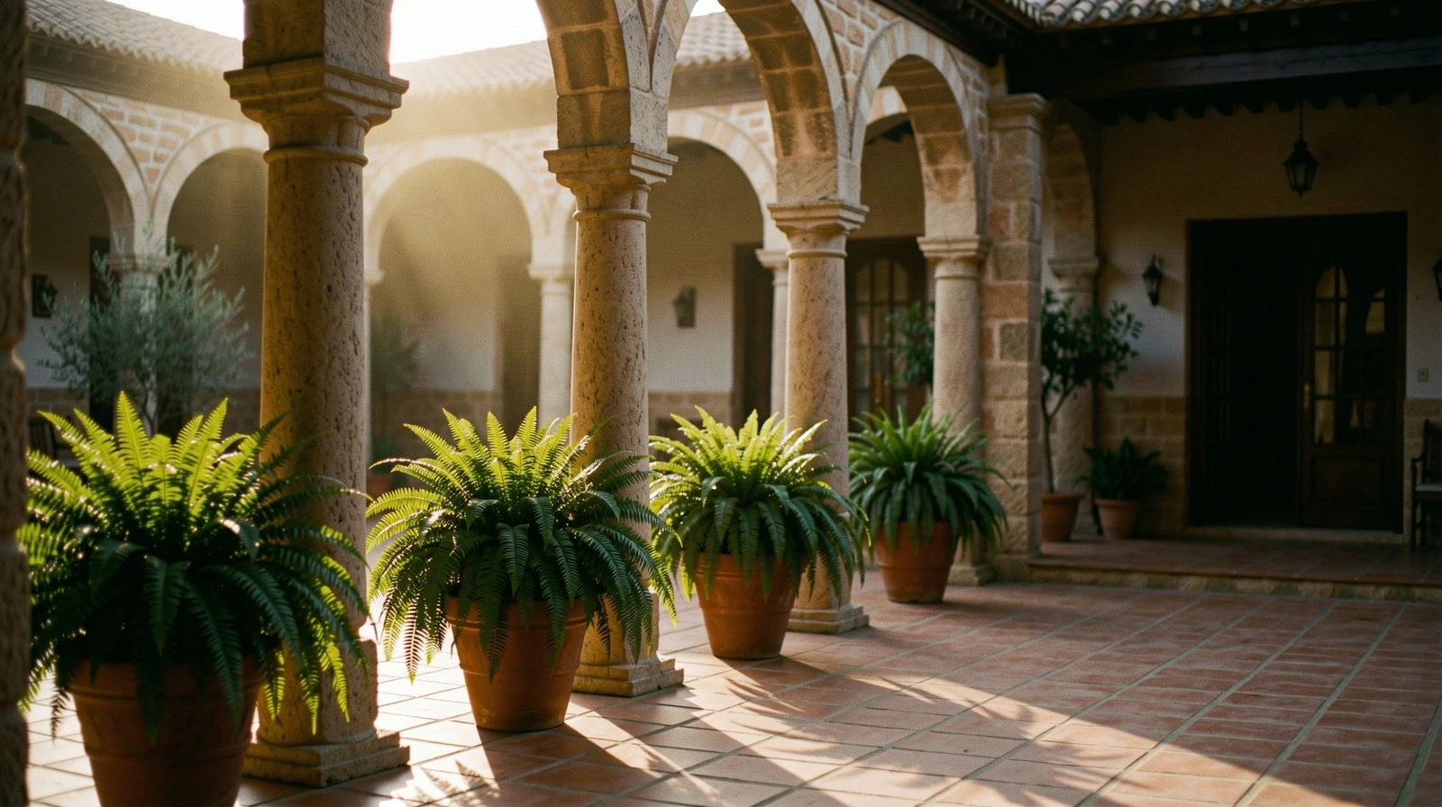 Patio andaluz en calma